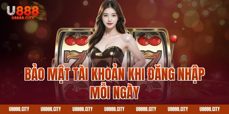 Bảo mật tài khoản khi đăng nhập mỗi ngày