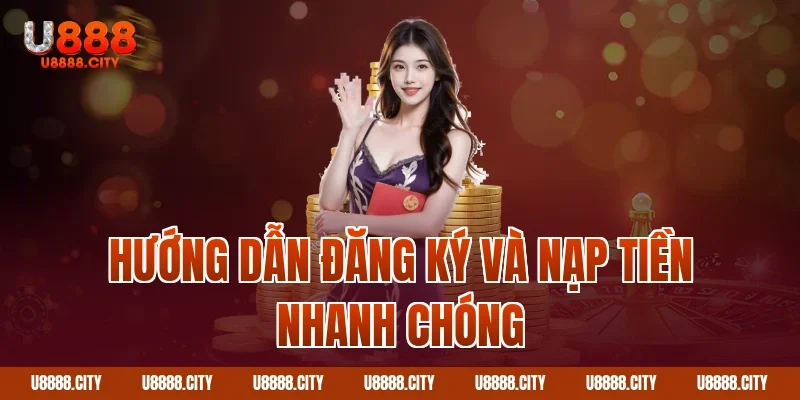 Hướng Dẫn Chơi Xóc Đĩa Online U888 Chi Tiết 3 Hướng dẫn đăng ký và nạp tiền nhanh chóng