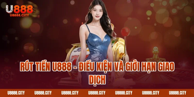 Rút tiền U888 – Điều kiện và giới hạn giao dịch