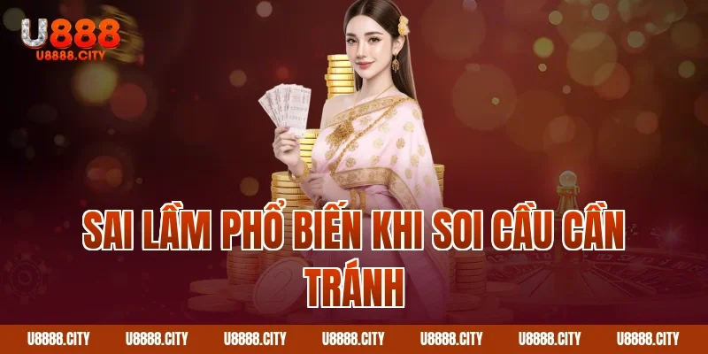 Sai lầm phổ biến khi soi cầu cần tránh